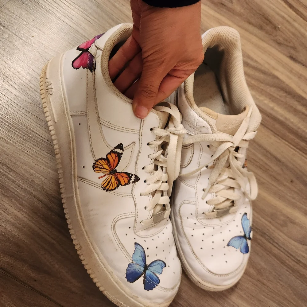 Nike AF1 butterfly shoes size 11.5